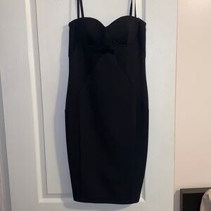 Blaque Label black knee length dress size medium